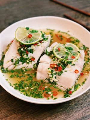  Yueyang Steamed Fish -  En smakrik dans av söt och sur som smälter i munnen!